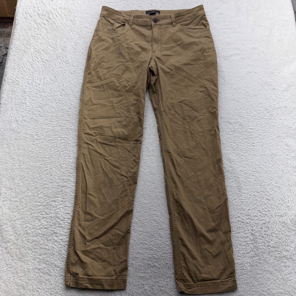 Sitka Gear Territory Pants Mens 36x32 Dark Tan Khaki Cotton Stretch Straight Leg